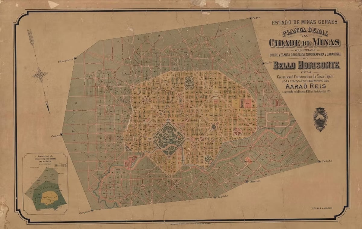 Inspirada em Paris, BH vive choque entre plano urbano do século 19 e caos do trânsito atual